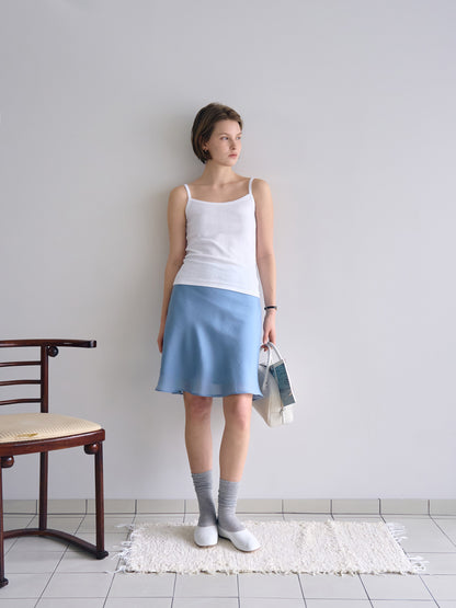 CHARDONNAY MIDI SKIRT [ Capri Blue ]