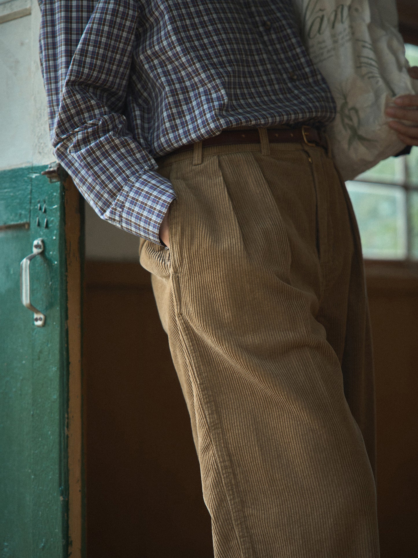 GRANT CORDUROY PANTS [Dijon Mustard]