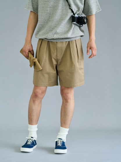 EASY FIT SHORTS [ Beige ]