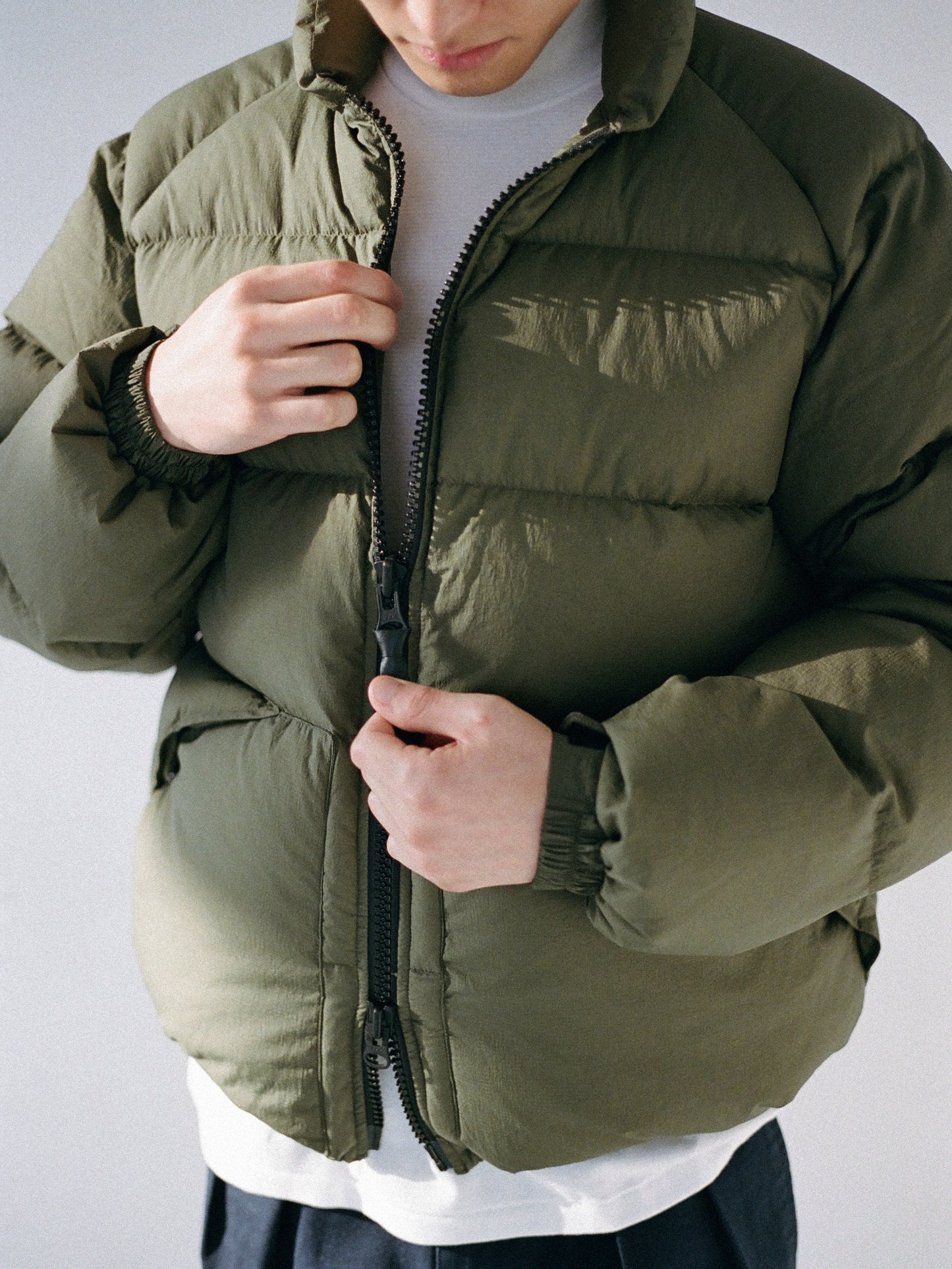 BOULDER PUFFER JACKET [ Khaki ]
