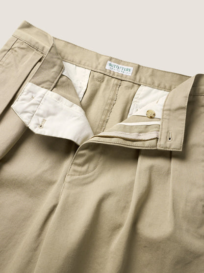RELAXED TAPERED CHINO [ Beige ]