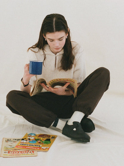 ALL DAY SWEATPANTS [ Chocolate Brown ]