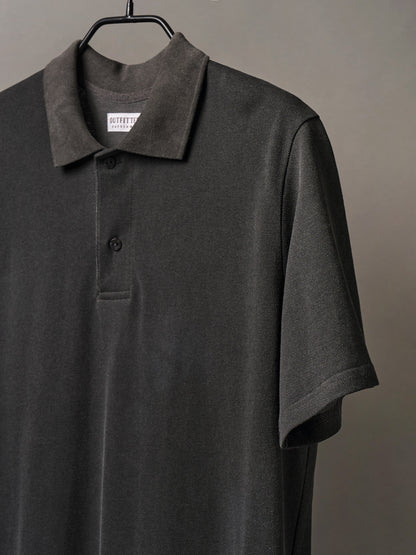 (-30%) COURT PIQUE COTTON DRESS [ Charcoal Grey ]