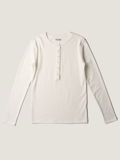 PENELOPE BUTTON TOP [ Soap White ]