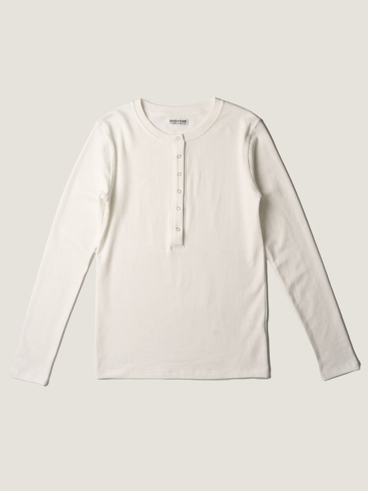 PENELOPE BUTTON TOP [ Soap White ]