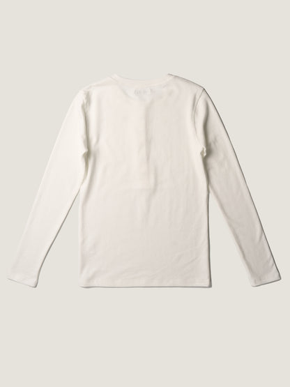 PENELOPE BUTTON TOP [ Soap White ]