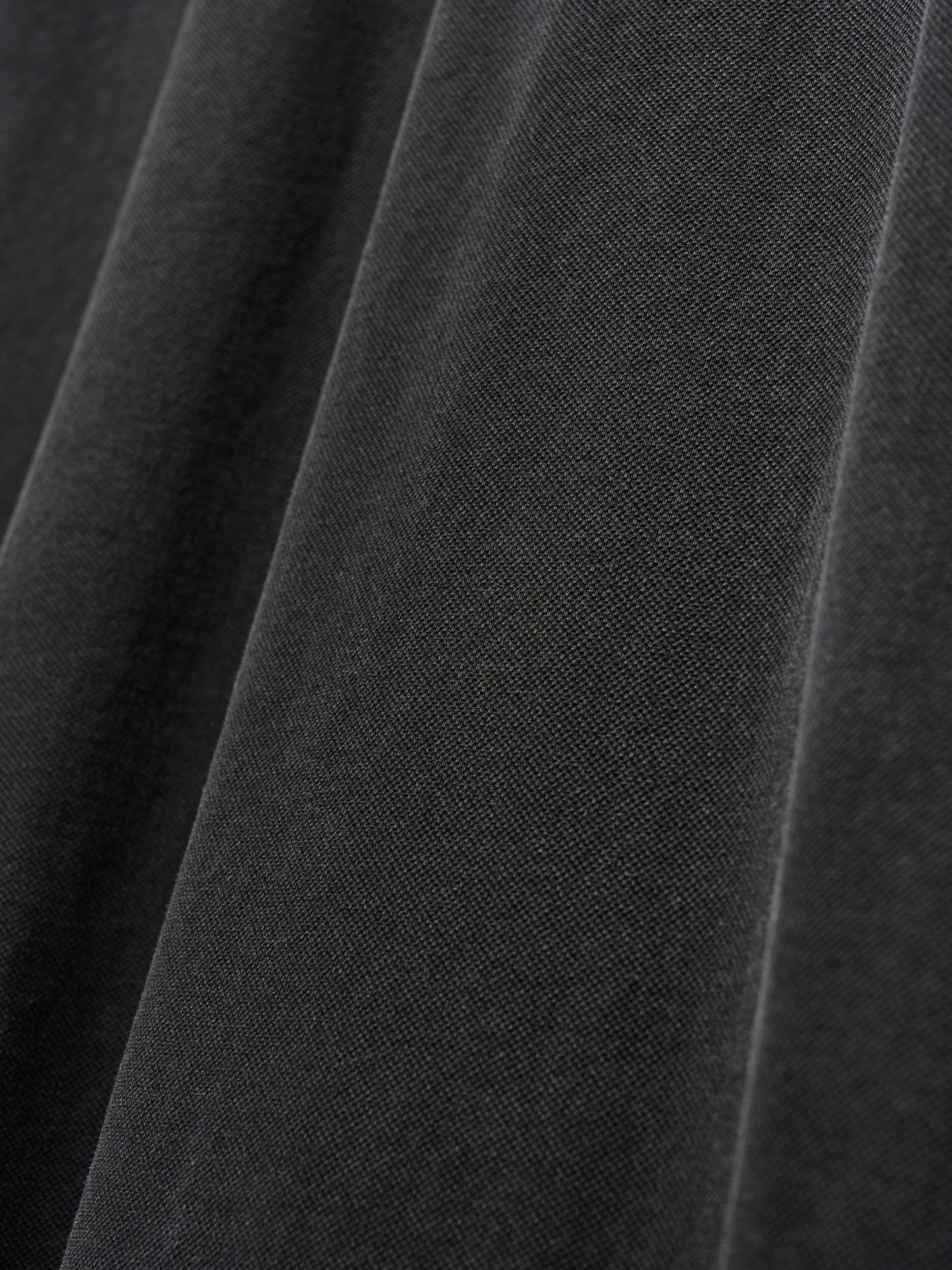 (-30%) COURT PIQUE COTTON DRESS [ Charcoal Grey ]