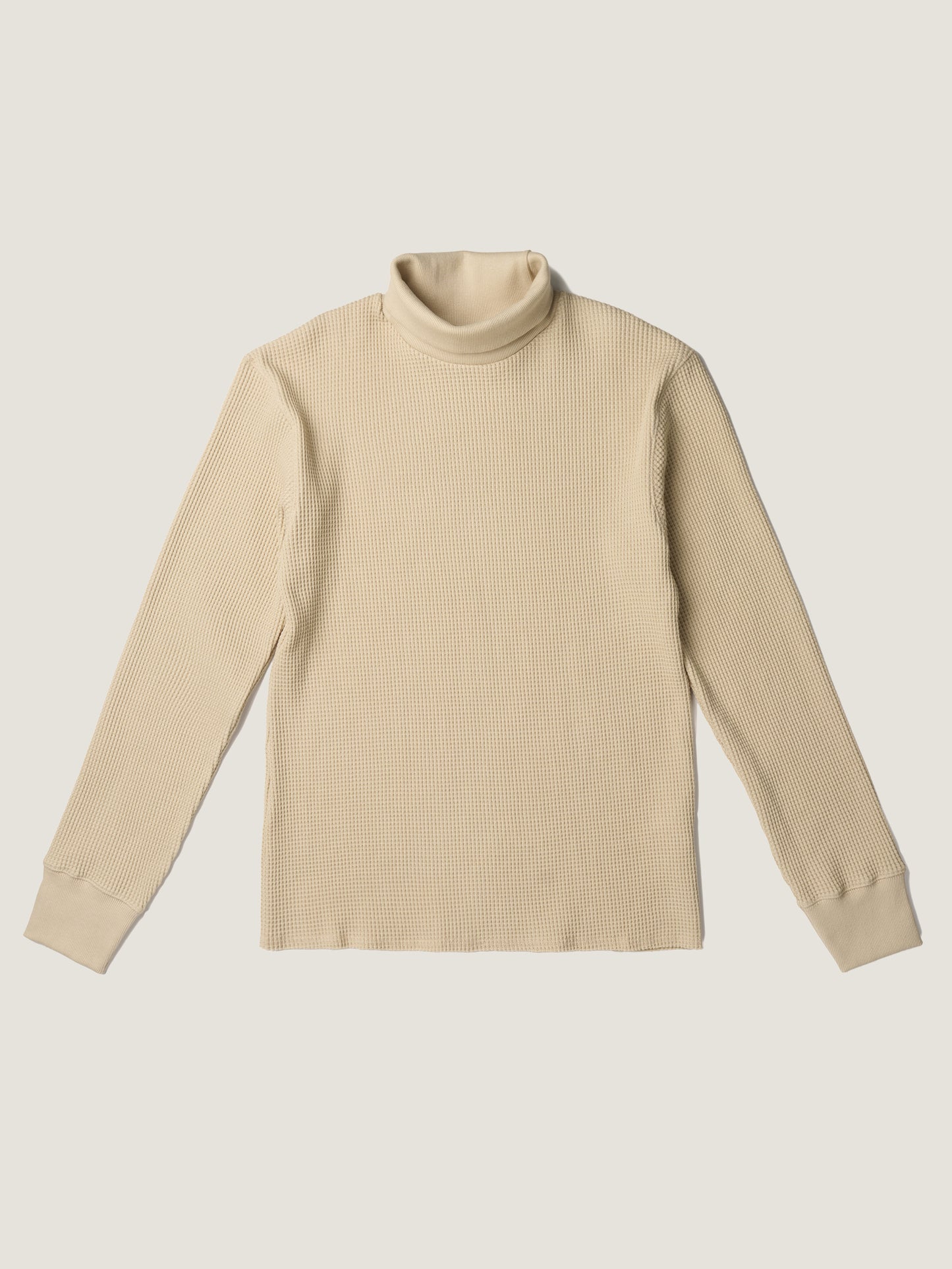 SALLY'S WAFFLE TURTLE TEE [ Biscuit Beige ] New Season