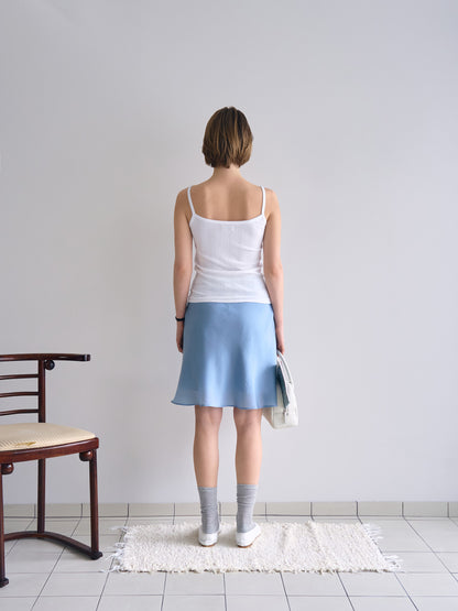 CHARDONNAY MIDI SKIRT [ Capri Blue ]