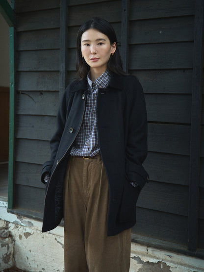 VERMONT HALF COAT [ Rich Black ]