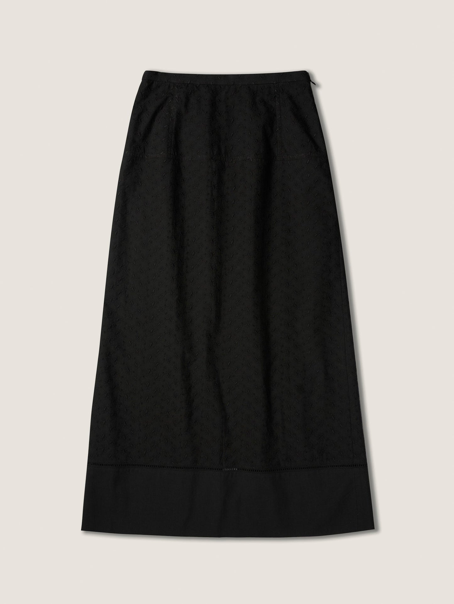 (-30%) AIÒLA LONG SKIRT [ Black ]