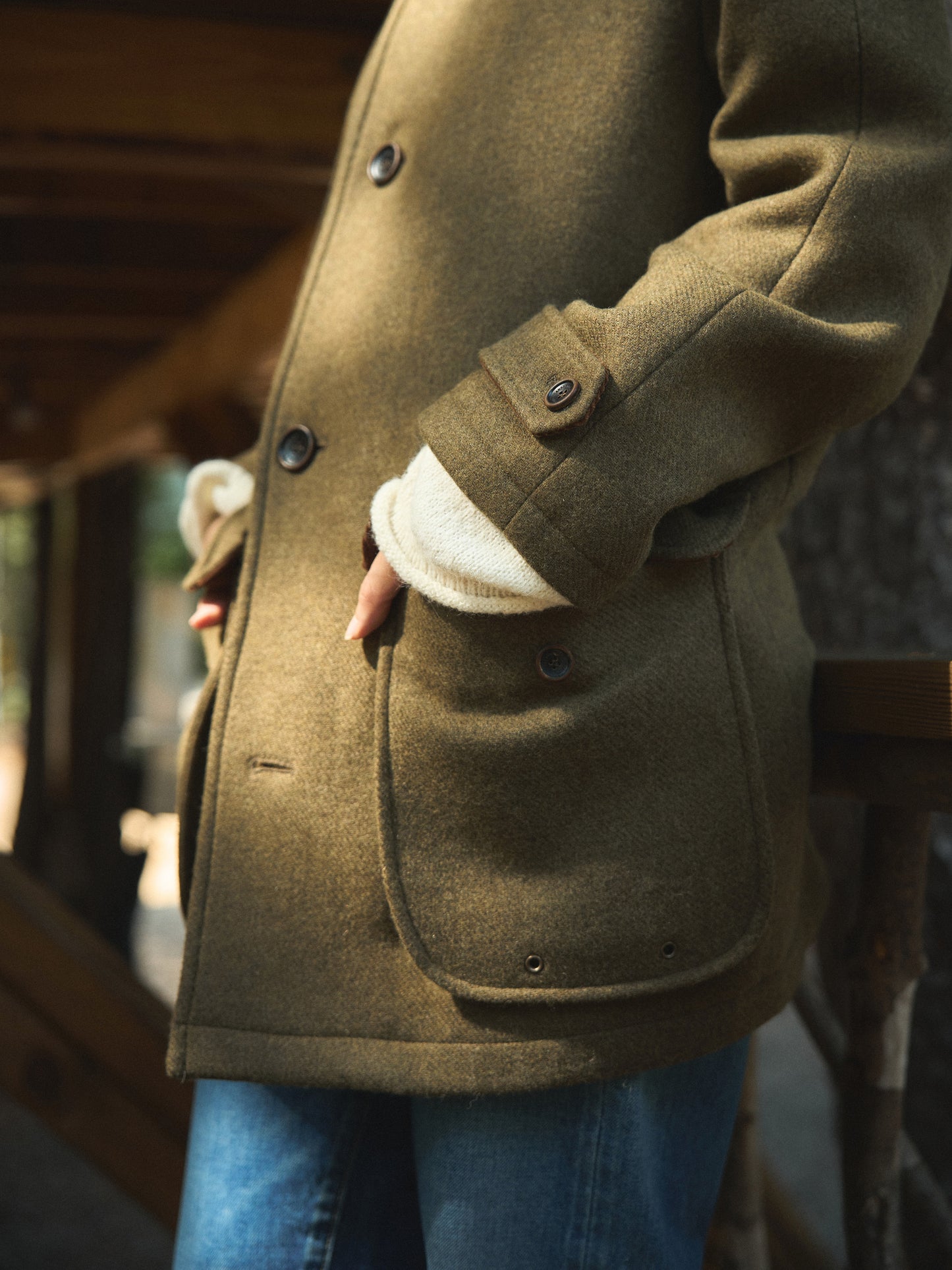 VERMONT HALF COAT [ Old Khaki ]