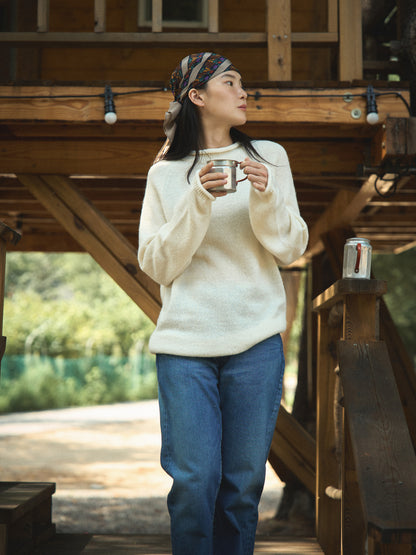 MONTBLANC ROLLNECK SWEATER [ Pure Ivory ]