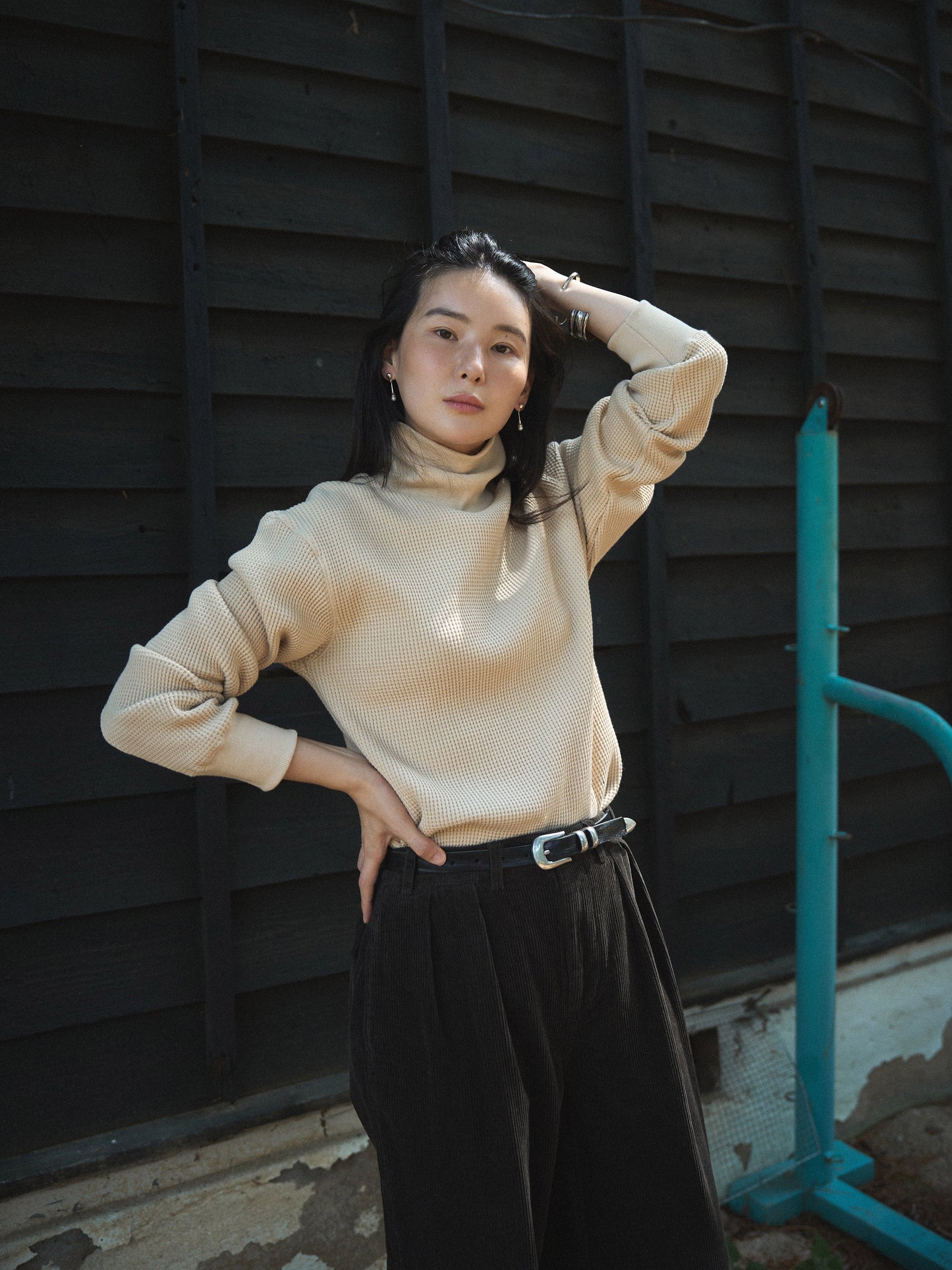 GRANT CORDUROY PANTS [ Wood Brown ]