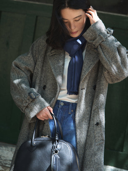 SHELBY COAT [ Black Donegal Tweed ] 2nd pre-order