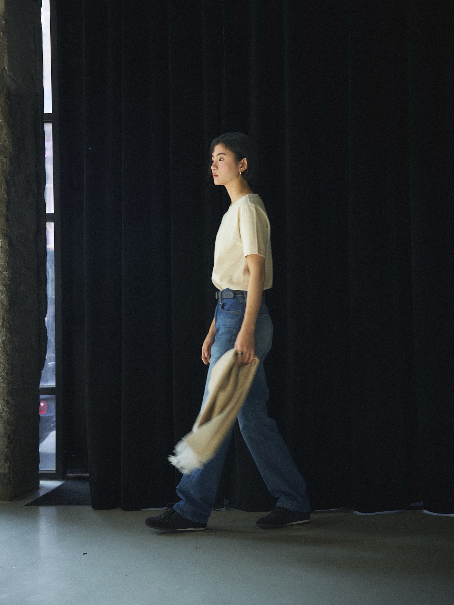 70's ORIGINAL BLUE JEANS [70's Vintage Blue]