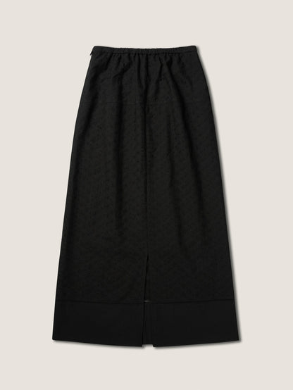 (-30%) AIÒLA LONG SKIRT [ Black ]