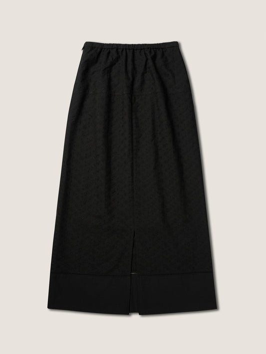 (-30%) AIÒLA LONG SKIRT [ Black ]