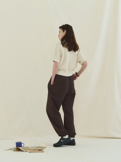 ALL DAY SWEATPANTS [ Chocolate Brown ]