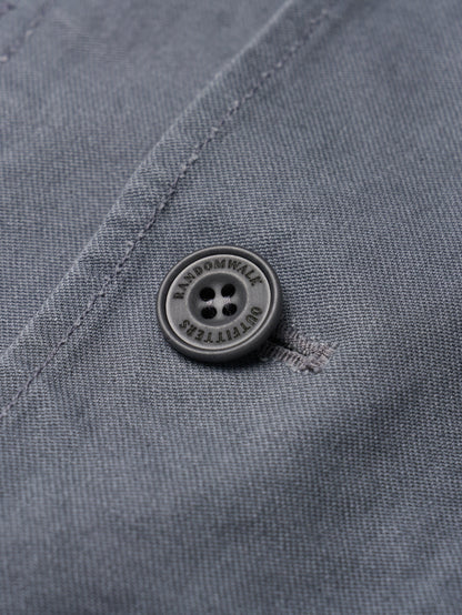 (-30%) ATELIER LONG JACKET [ Smokey Blue ]