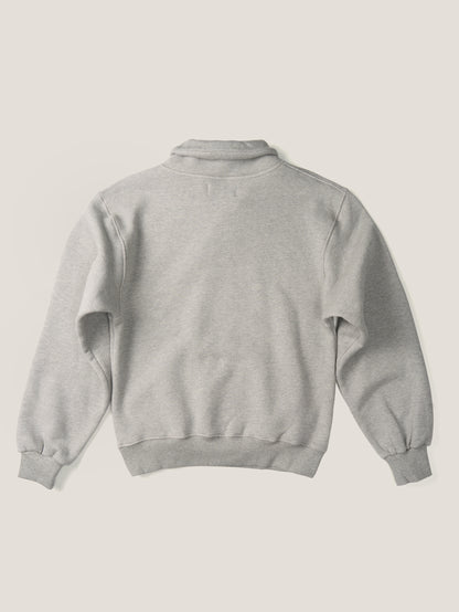 SHAWL COLLAR SWEATSHIRT [ Gray Melange ] 1st Reorder