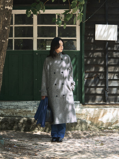 SHELBY COAT [ Black Donegal Tweed ] 2nd pre-order