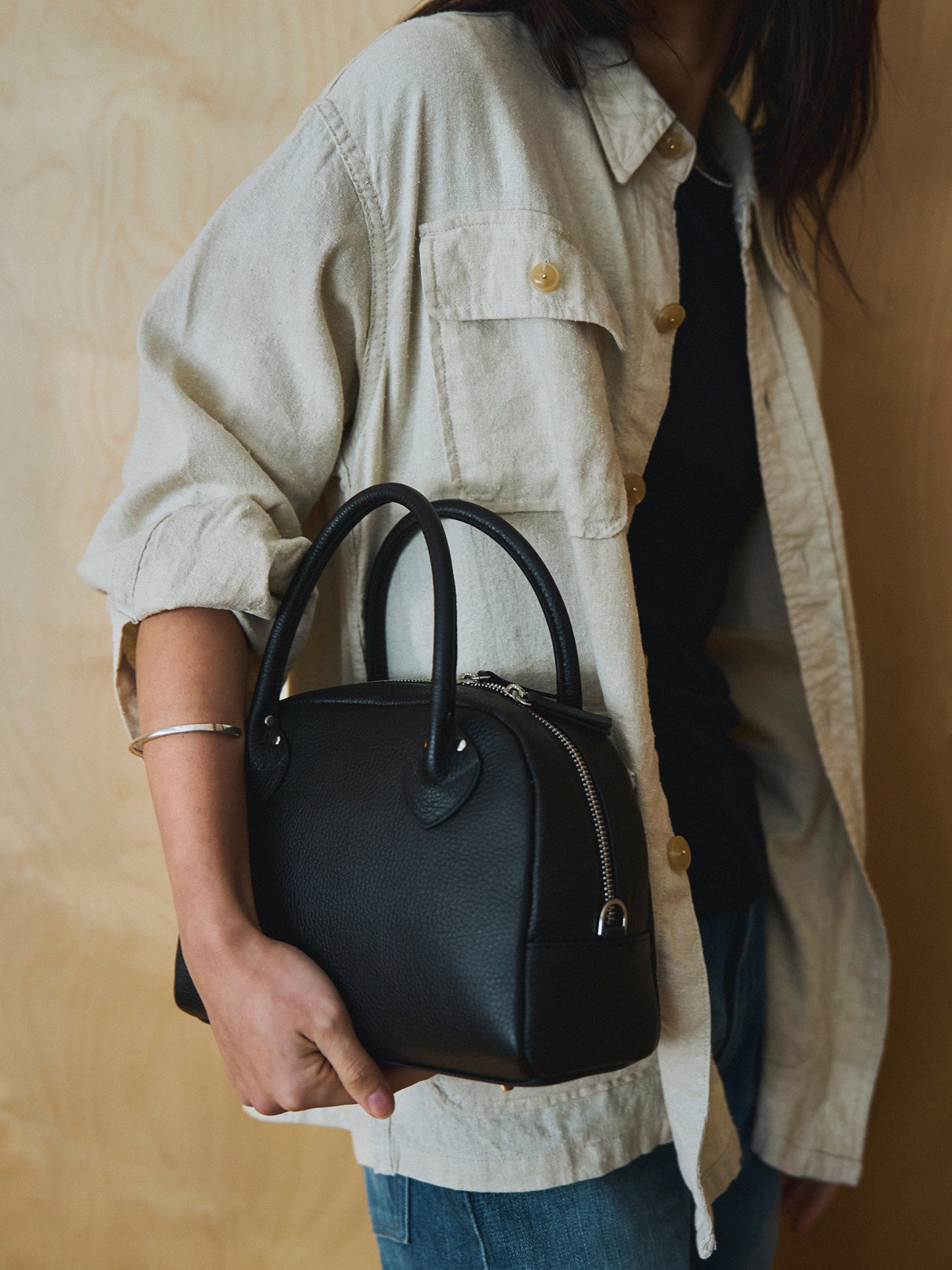SABLÉ TOTE BAG SMALL [ Soft Black ]