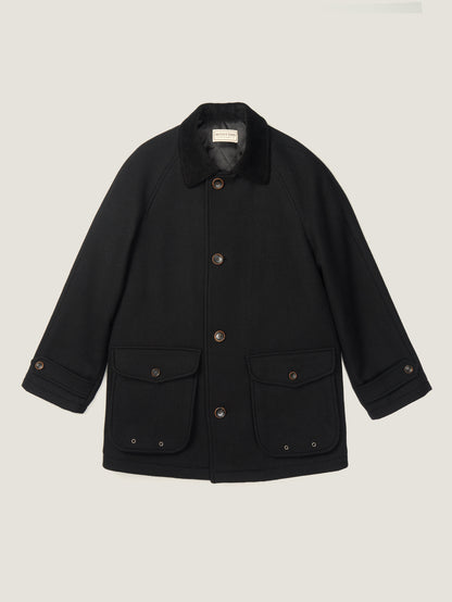 VERMONT HALF COAT [ Rich Black ]