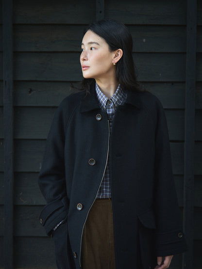 VERMONT HALF COAT [ Rich Black ]