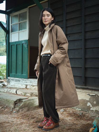 GRANT CORDUROY PANTS [ Wood Brown ]