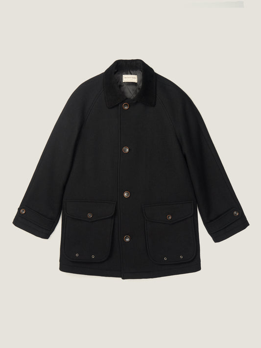 VERMONT HALF COAT [ Rich Black ]