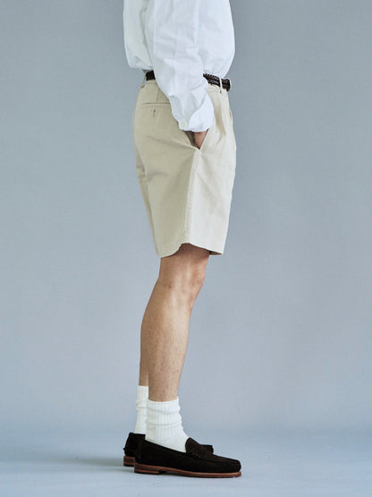 EASY FIT SHORTS [ Light Beige ]
