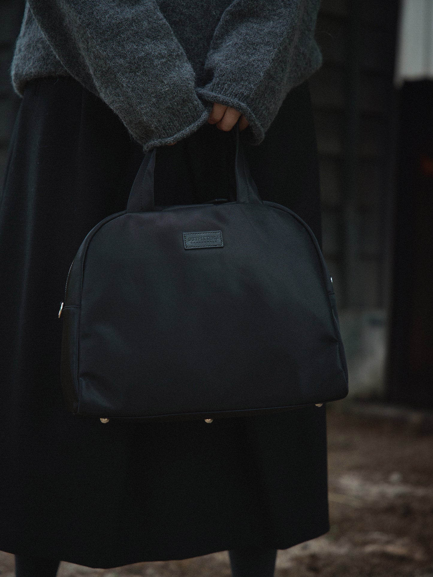 MONTBLANC ROLLNECK SWEATER [ Shadow Gray ]