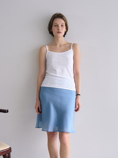 CHARDONNAY MIDI SKIRT [ Capri Blue ]