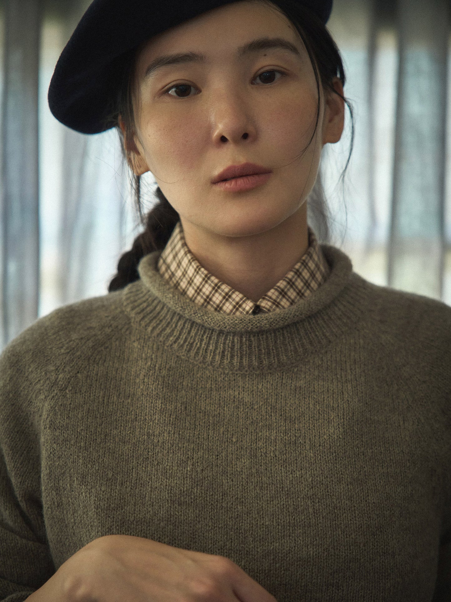 MONTBLANC ROLLNECK SWEATER [ Mocha Beige ]