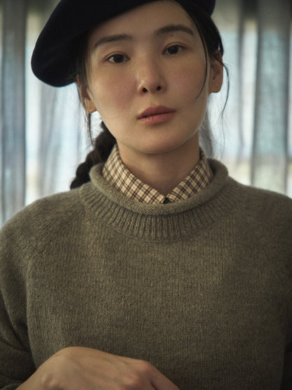 MONTBLANC ROLLNECK SWEATER [ Mocha Beige ]