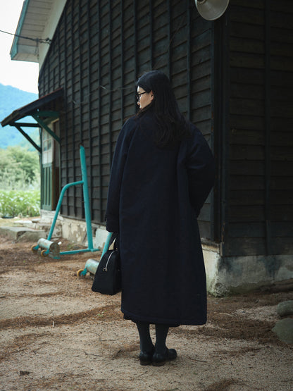 EDMUNDS PADDED COAT [ Night Navy ]