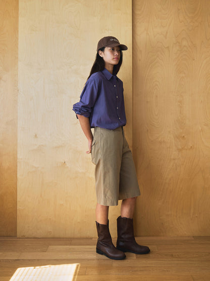 OUTFITTERS WASHED COTTON CAP [ Walnut Brown ]