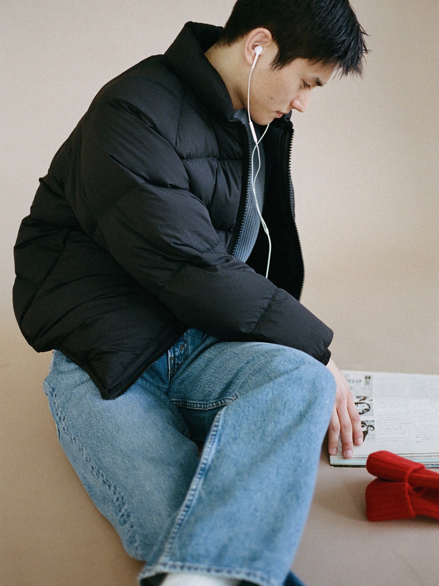 BOULDER PUFFER JACKET [ Black ]