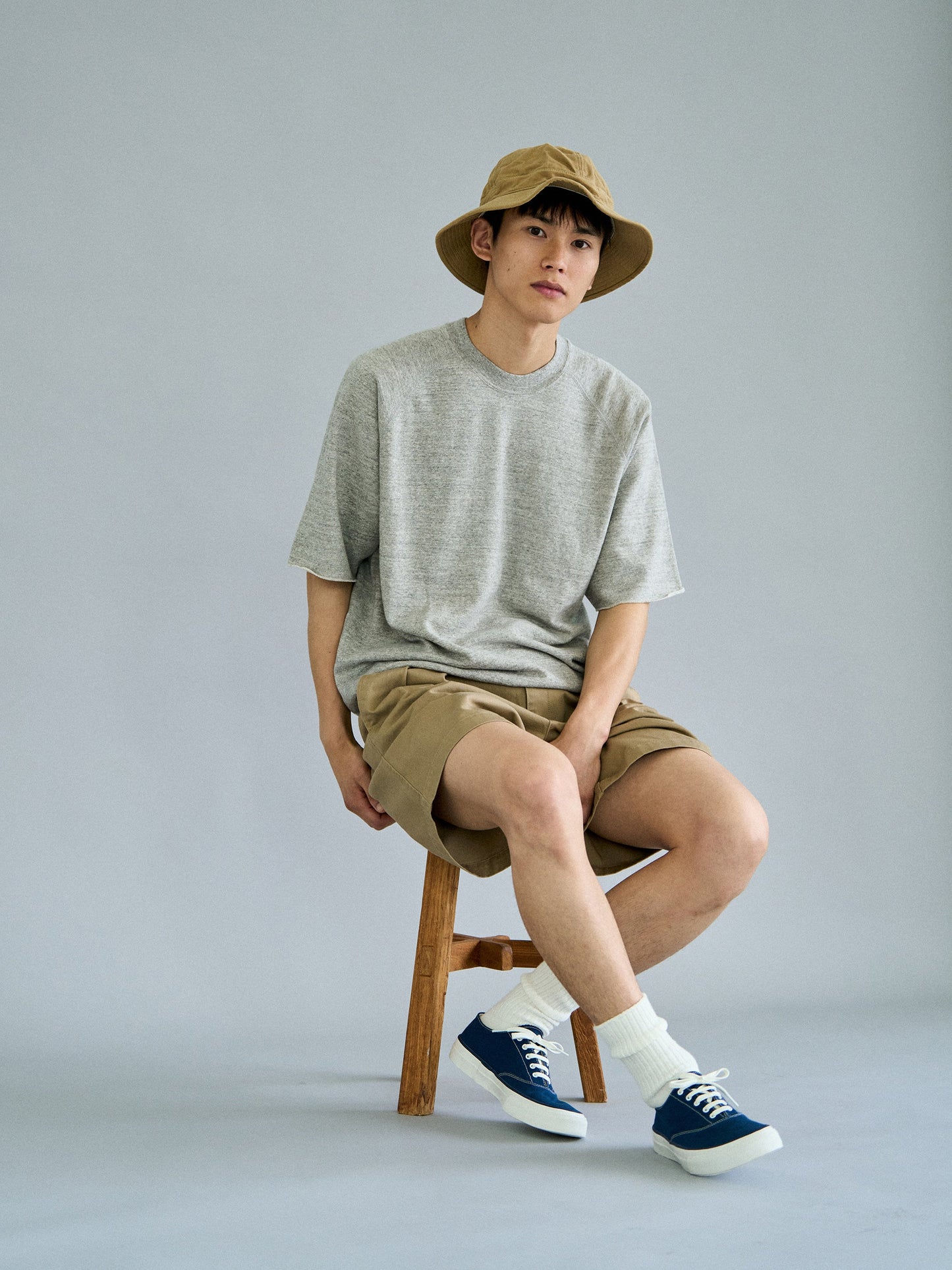 EASY FIT SHORTS [ Beige ]