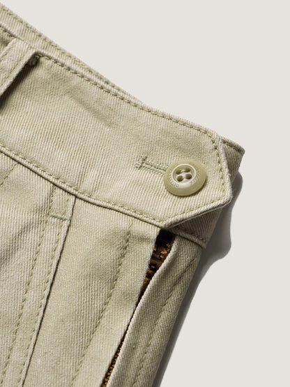 (-30%) OLD WASHED COTTON SKIRT [ Ecru Beige ]