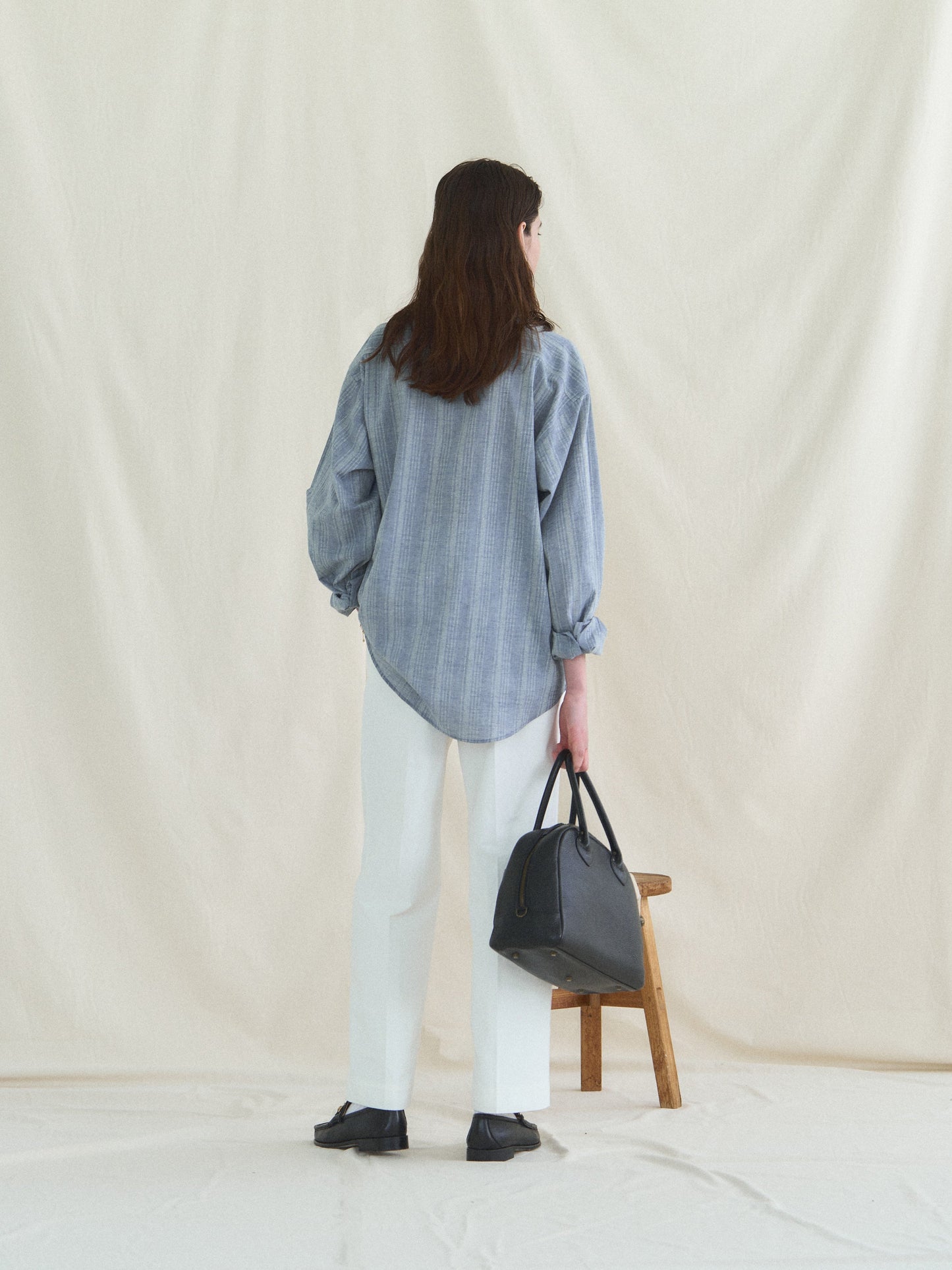 (-30%) BREAKFAST LONG SHIRT [ Denim Blue ]
