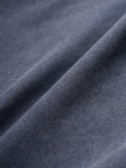 (-30%) OLD WASHED COTTON SKIRT [ Stone Blue ]