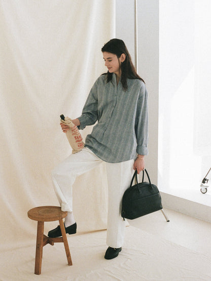 REFINED CLASSIC CHINO PANTS [ Cotton White ]