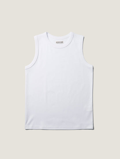 MICHELLE COTTON SLEEVELESS [ White ]