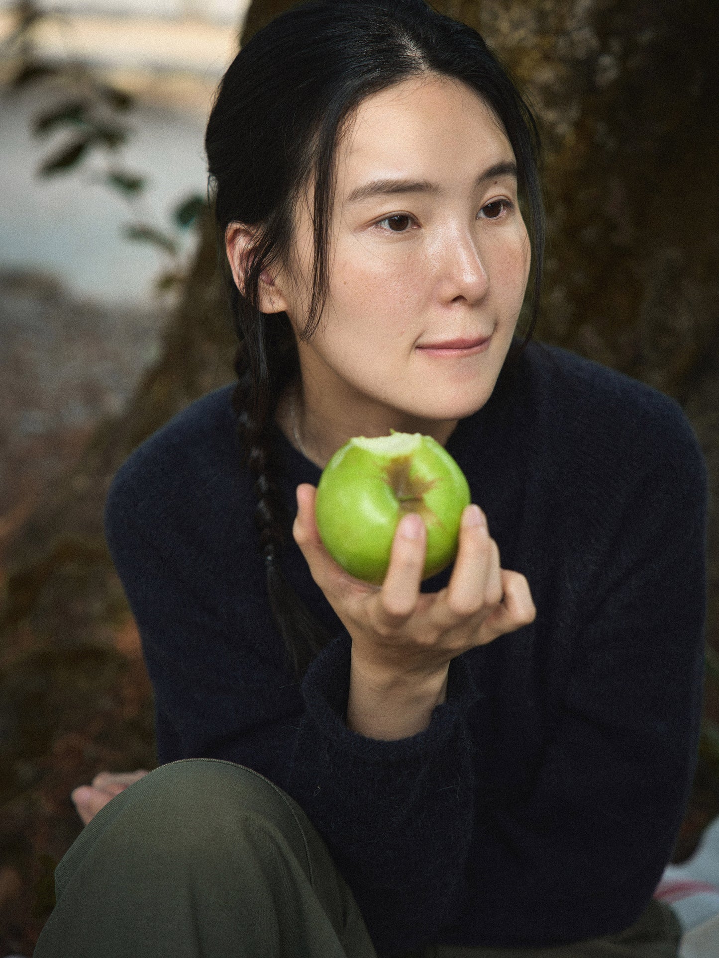 MONTBLANC ROLLNECK SWEATER [ Night Navy ]