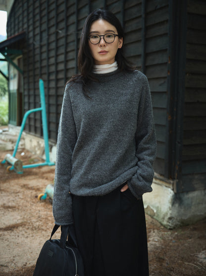 MONTBLANC ROLLNECK SWEATER [ Shadow Gray ]