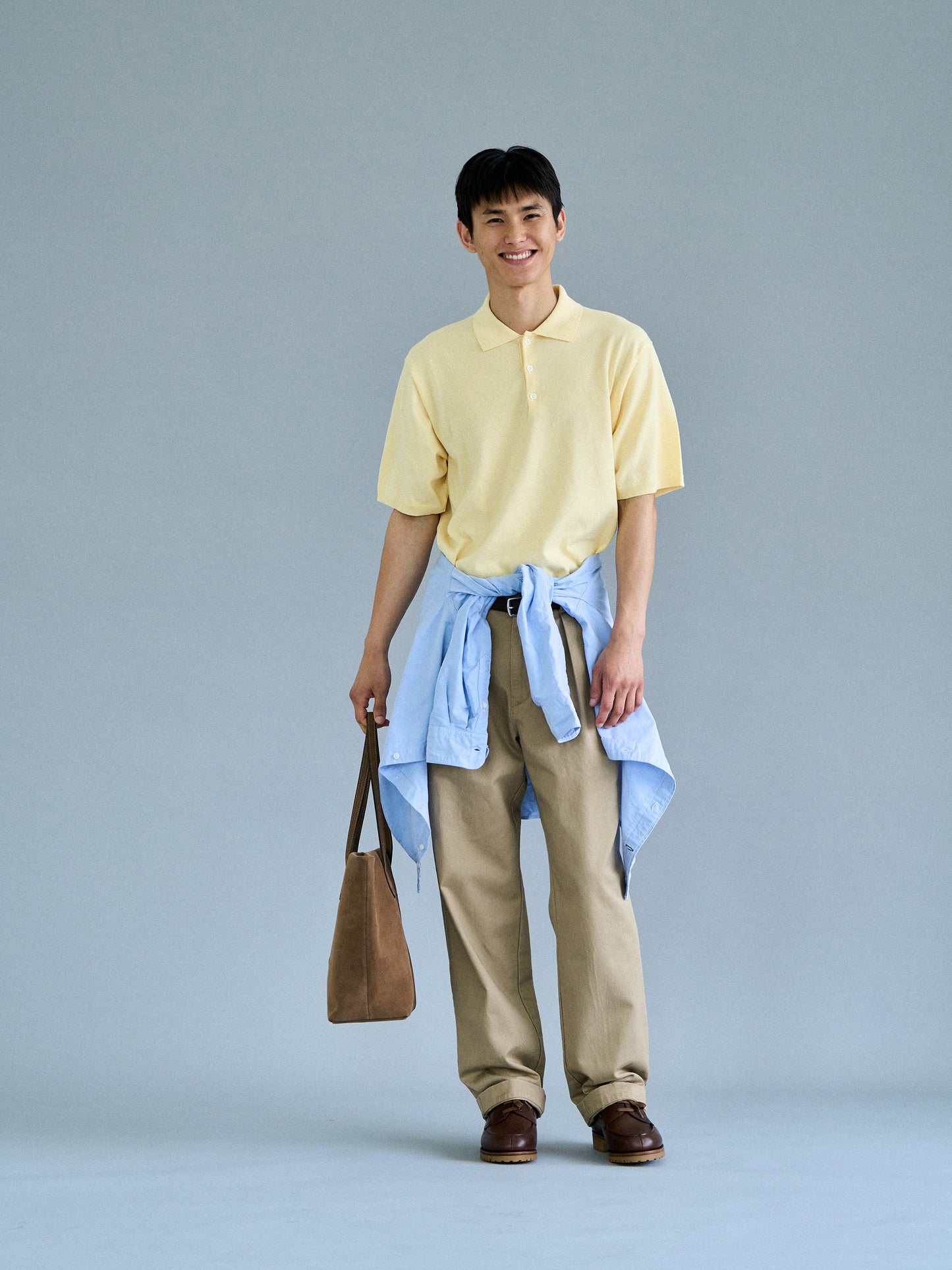 RELAXED TAPERED CHINO [ Beige ]