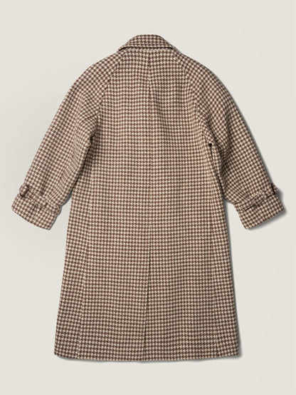 SHELBY COAT [ Brown Houndstooth Check Tweed ] 2nd pre-order