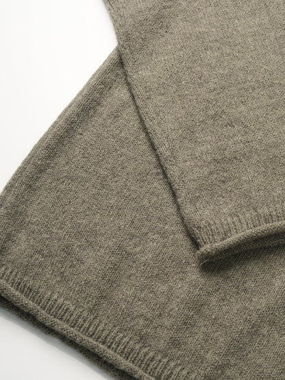 MONTBLANC ROLLNECK SWEATER [ Mocha Beige ]